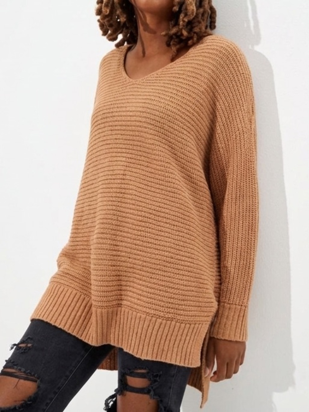 American Eagle Outfitters Slouchy V-Neck Sweater XS/S